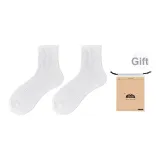 1 шт Белый Trial Пачка [Махровая подошва]