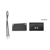 Чёрный, серебряный, застёжка, регулируемый ремешок