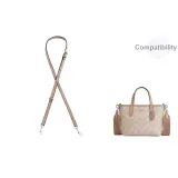 Камея коричневая, через плечо, плечевой ремень 91-120 см