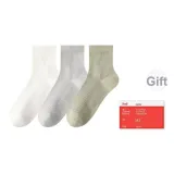 Белый + Светло-серый + Зеленый