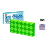 72 секции, двойная цветная волшебная лента, зеленый [включает инструкцию книгу]