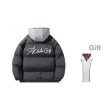 Тёмно-серый (с красной клеткой, шляпа)