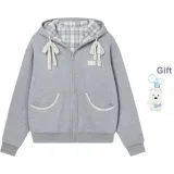 Серый с флисовой подкладкой