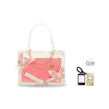 Белый Красный Бабочка (Жемчужно-белый с легким блеском).