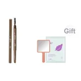 01 Динамический Чай Коричневый + Ручное Зеркальце + Салфетки для Удаления Макияжа