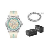 5579-Хаки Ремешок [С подарками Черный Одиночный Коробка для часов + Браслет]