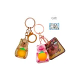 Коричневый - Ночной свет + Розовый - Ночной свет (Включает Торт Щенок Поздравительная открытка)