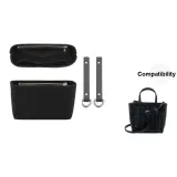 [Black Two-Piece Set] Фетровая подкладка + 1 пара износостойких наконечников (включает металлические защитные кольца)