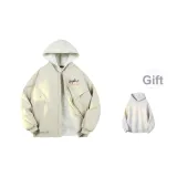 Абрикос [Всесезонная куртка] (Включает высококачественный бело-серый свитшот с фотокемией)