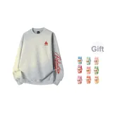 Флисовая подкладка, белый, серый, вереск, красный (в комплекте с случайной куклой, сувенирами и украшениями, 1 размер, 591)