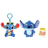 Стич Многоцветный Брелок + Стич Сладкие Сны Поздравительная открытка + Стич Кукла