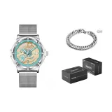 Хаки-Сетчатая Сумка [В комплекте с Черной Коробкой + Браслетом]