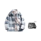 Далекий Небесный Синий (Гонконгский размер-90320) (Включает термический шарф)