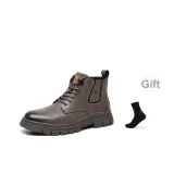 Серый с флисовой подкладкой