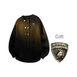 Чёрный с металлическим логотипом (подарок включен)