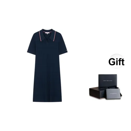 Tommy Hilfiger Женские Платья с Коротким Рукавом