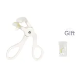 Белый Широкоугольная кисть для туши Curler (Включает: Заменяемая силиконовая подкладка)