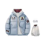 Light Blue (с внутренней клетчатой толстовкой, включенная)