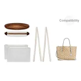 ❤Анти-утечка [Набор из 2 штук] (Экрю) Плечевой ремень + Подкладка 2 шт