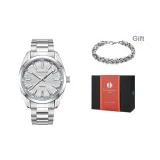 Серебряный корпус, стальной браслет [кубинский кил браслет]