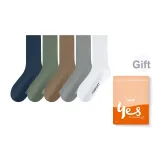 Темно-синий, синий, армейский зеленый, хаки, светло-серый, белый [5 упаковок]