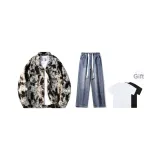 Комплект (Чернила для рисования + Темно-синие джинсы) с бесплатной футболкой