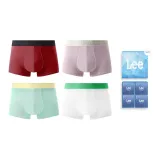 Розовый + Светло-зеленый + Красный + Белый (Коробка, 4 упаковки)