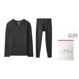 Мужской, теплый, чернильно-серый