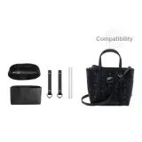 Чёрная бумага DuPont подкладка + чёрная износостойкая пряжка [с подарками защитное кольцо]