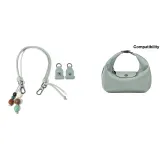 Шипы Травяной Зеленый-Бусины Плечевой Ремень Комплект