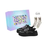 Чёрный + Подарочные носки + Эксклюзивная коробка для обуви