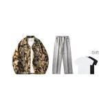 Комплект (Кошка Человек + Светло-синие джинсы) с бесплатной футболкой