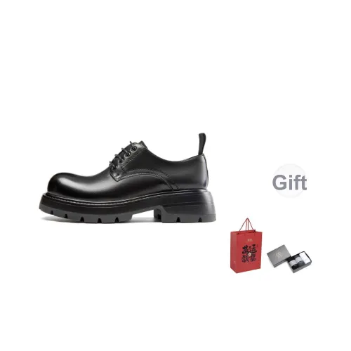 AOKANG Повседневные кожаные туфли с низким верхом для мужчин