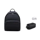 Черная сумка для туалетных принадлежностей [17 литров большой объем - 14-дюймовое отделение для ноутбука - регулируемые ремни]