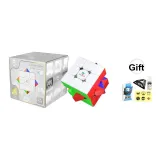 Cute Engraving Smart 3-Level Кубик Рубика [Включает Основу + Логотип + Смазка + Книга]