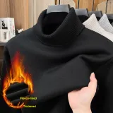 Черный с флисовой подкладкой