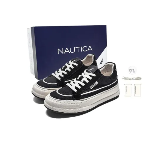 NAUTICA Low-Top Canvas Shoes Black [Коробка включена] Женские