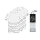 V-образный вырез, 3 упаковки (белый + белый + белый) - экономия в среднем 9,3/упаковка!