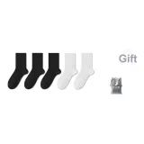 5 пар (3 черных + 2 белых)