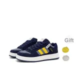 Темно-синие шнурки [Улучшенные - более удобные и прочные] (Включает 1 упаковку белых и 1 упаковку желтых шнурков)