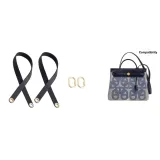 Темно-синий, синий, золотой, пряжка, плечевой ремень