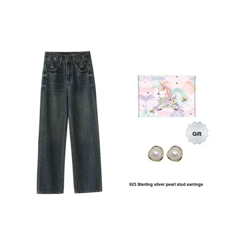 ANNECHEN Женские Джинсы