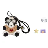 Свитер цвета хаки Панда (Включает заколку для волос в виде звезды + поздравительную открытку)