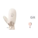 Бежевый кожаный верх - большой, с бесплатным подарком