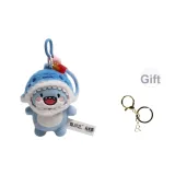 Пухлый Sharky Синий Шляпа Стиль Подвеска Золотой Брелок