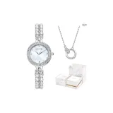 White Face (В комплекте с ожерельем + коробка) (K318G01)  
Белый циферблат (в комплекте с ожерельем + коробка) (K318G01)