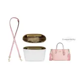 Румяный розовый через плечо, плечевой ремень + бумага DuPont, подкладка