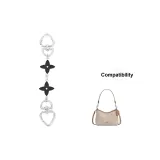 Чёрный жасминовый удлинитель цепочки