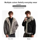 Серый, кофейный