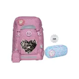 22L Леопардовый принт Сердце + Мятно-зеленый Пони Чехл для ручки